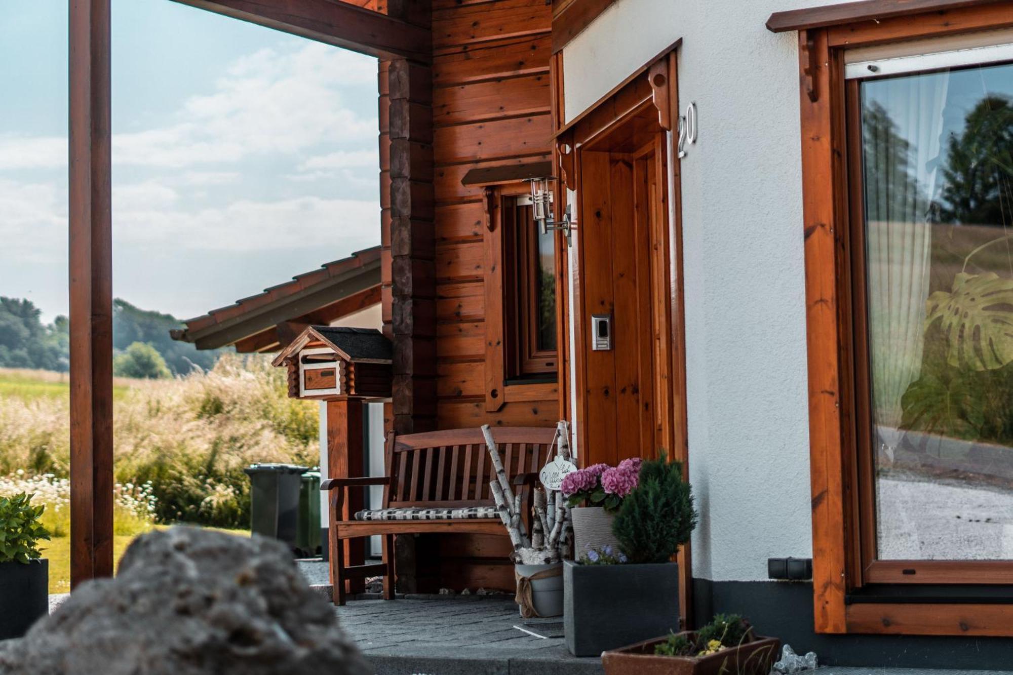 Steewer Landhaus Gemuetliche Ferienwohnung Bis 6 Pers In Ruhiger Ortsrandlage Stebach Dış mekan fotoğraf